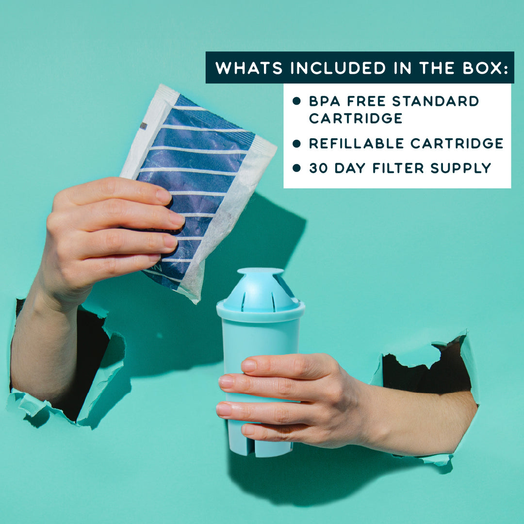 Refillable Cartridge Compatible with 'Brita Standard'